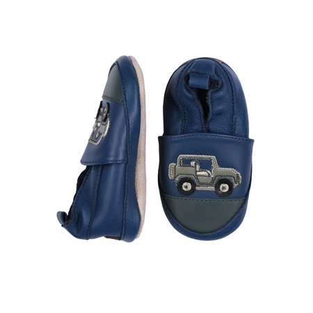 Melton Læder Futter Jeep - Teal Sapphire